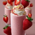 Strawberry Shortcake Protein Smoothie: The Amazing Ultimate Recipe First Image
