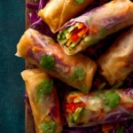 Vegetable Spring Rolls First Image