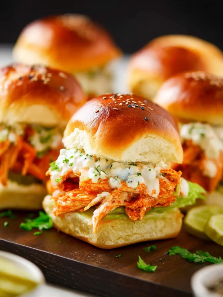 Buffalo Chicken Sliders First Image