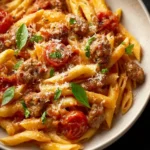 Italian Sausage Pasta First Image