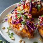 Loaded Sweet Potato with Slaw First Image