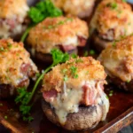 Reuben Stuffed Mushrooms First Image