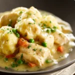 Slow Cooker Chicken and Dumplings First Image