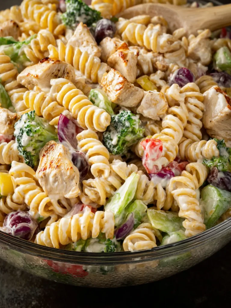 Cashew Chicken Pasta Salad First Image