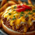 Cheeseburger Fry Casserole First Image