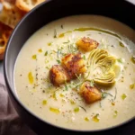 Creamy Artichoke Soup First Image