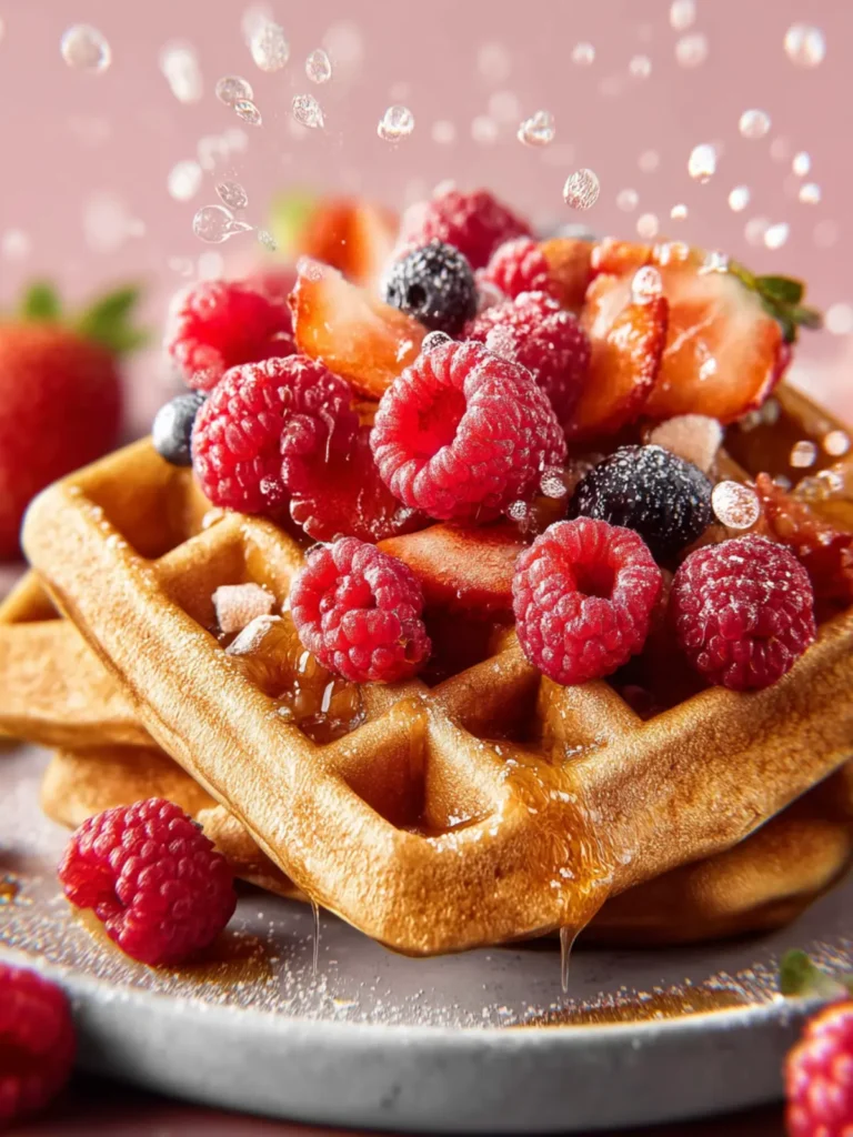 almond flour waffles First Image