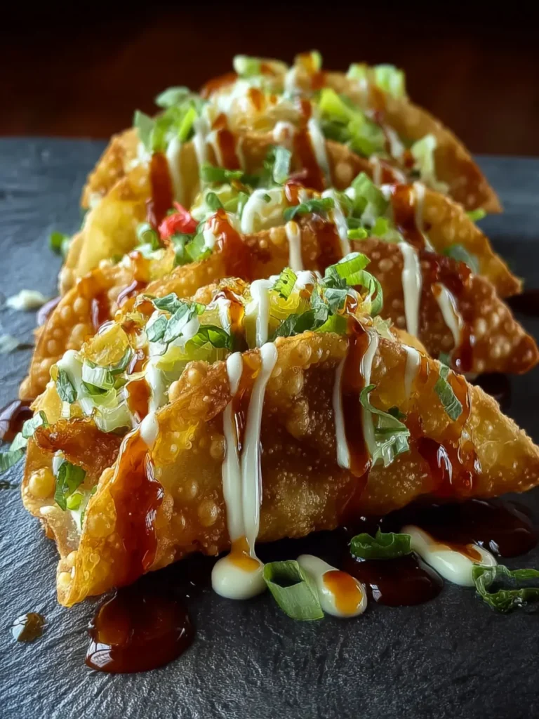chicken wonton tacos First Image